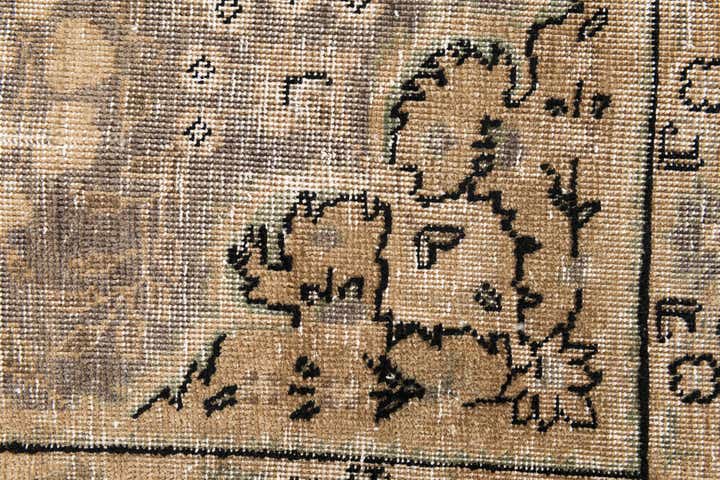 2' 10 x 4' 5 Hand Knotted Ultra Vintage Persian Wool Rug