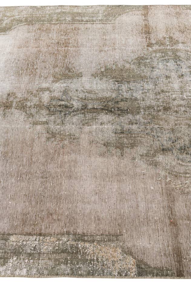 Detail image of 5' 5 x 8' 7 Hand Knotted Ultra Vintage Persian Wool Rug