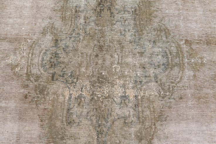 Detail image of 5' 5 x 8' 7 Hand Knotted Ultra Vintage Persian Wool Rug