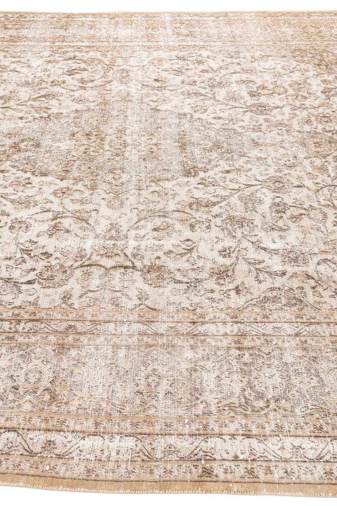 9' 5 x 12' 3 Hand Knotted Ultra Vintage Wool Rug