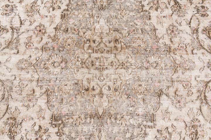 9' 5 x 12' 3 Hand Knotted Ultra Vintage Wool Rug