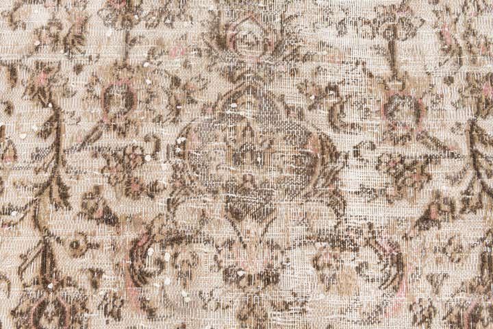 9' 5 x 12' 3 Hand Knotted Ultra Vintage Wool Rug