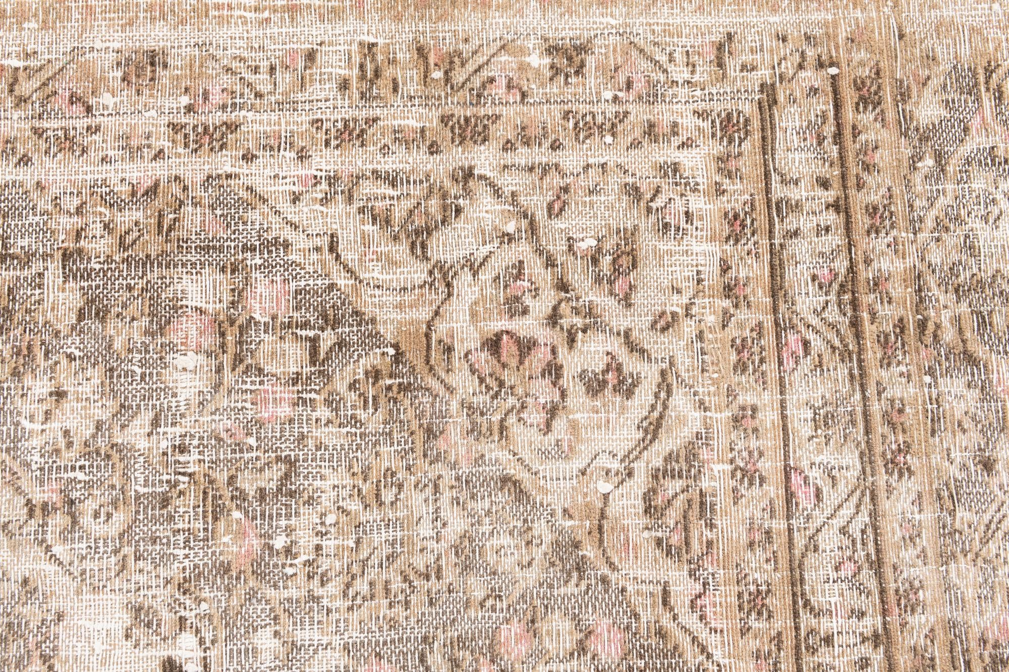 9' 5 x 12' 3 Hand Knotted Ultra Vintage Wool Rug