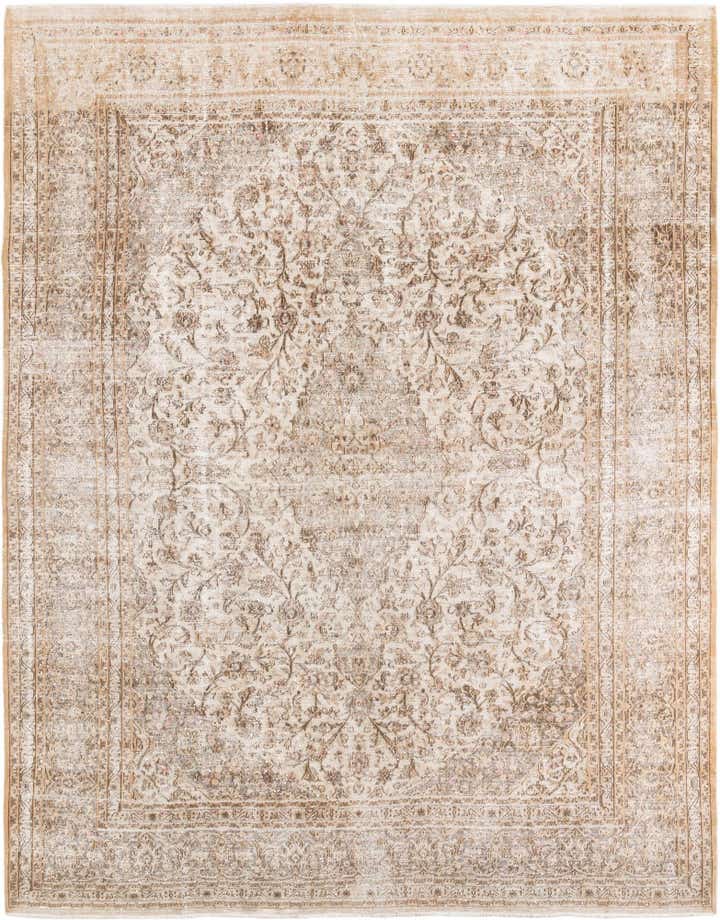 9' 5 x 12' 3 Hand Knotted Ultra Vintage Wool Rug