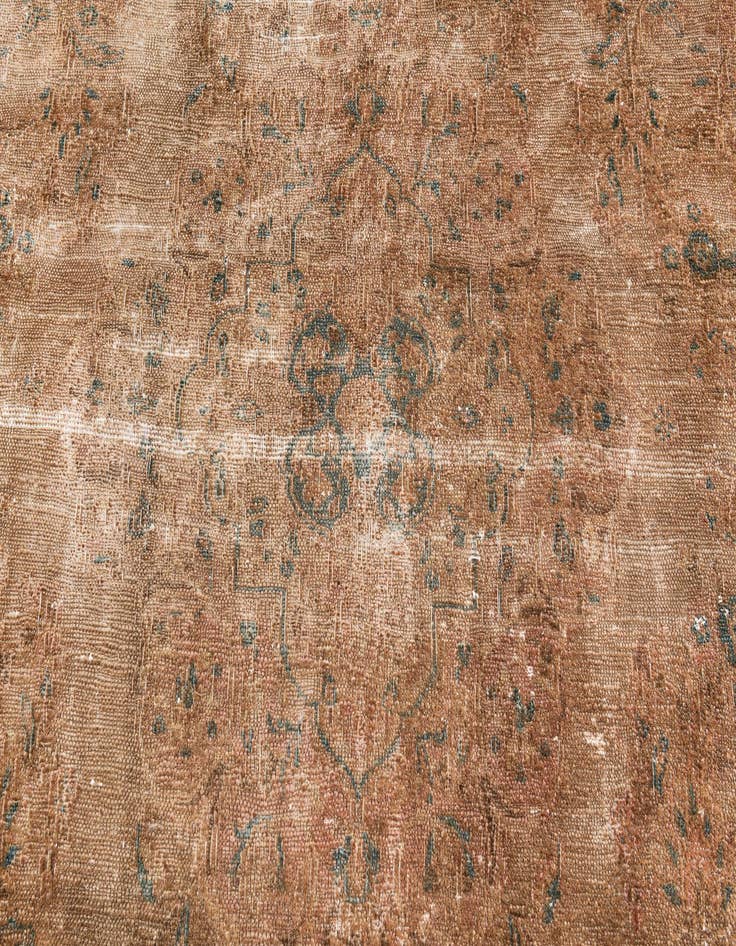 Detail image of 10' 3 x 13'  Hand Knotted Ultra Vintage Persian Wool Rug