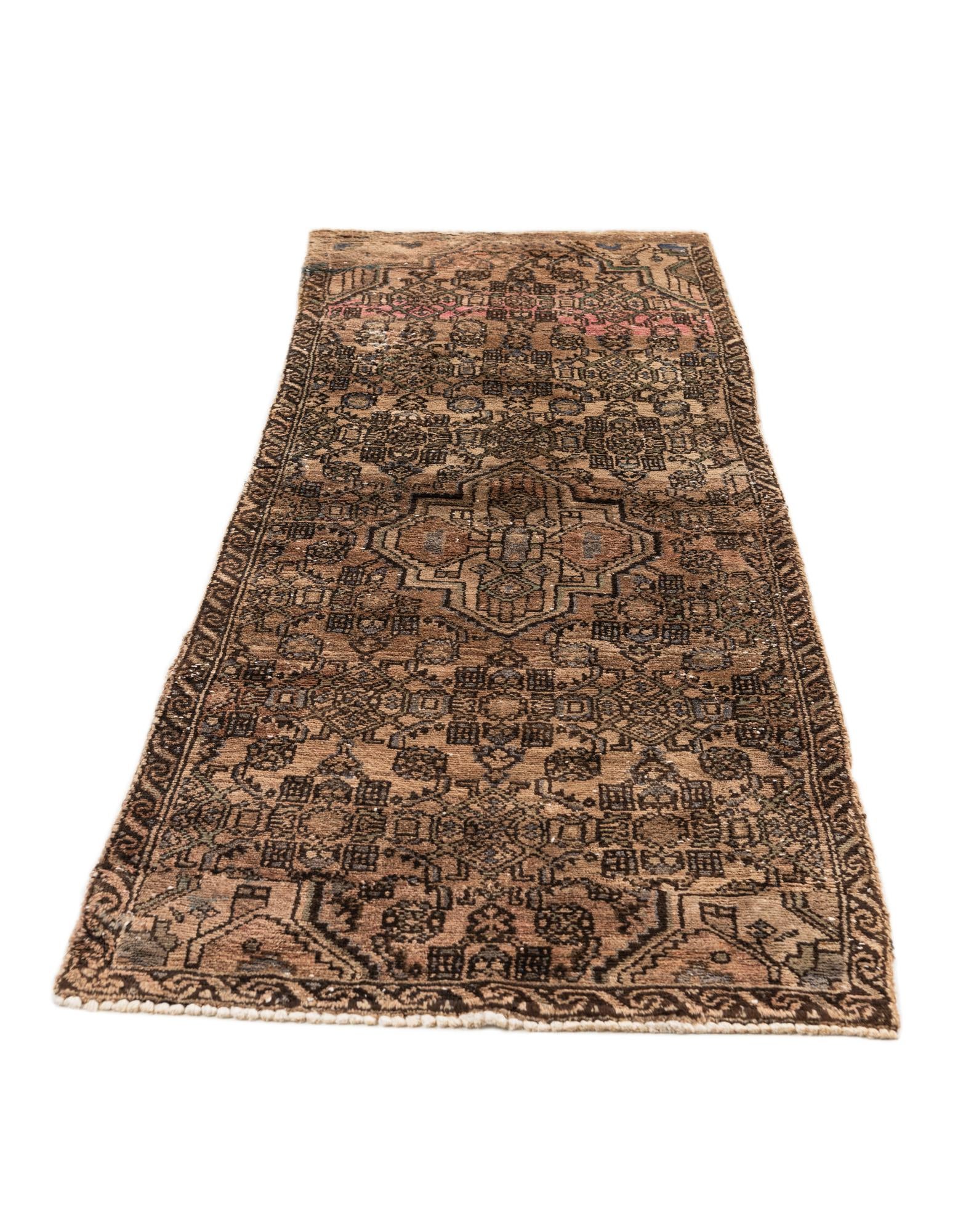 3' x 5' Hand Knotted Ultra Vintage Persian Wool Rug