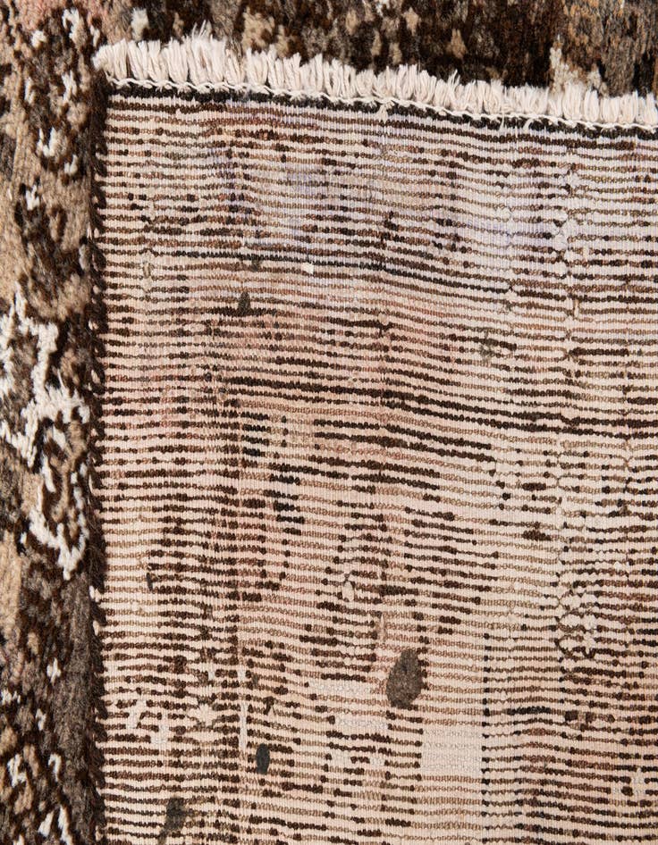 Detail image of 3' x 5'  Hand Knotted Ultra Vintage Persian Wool Rug