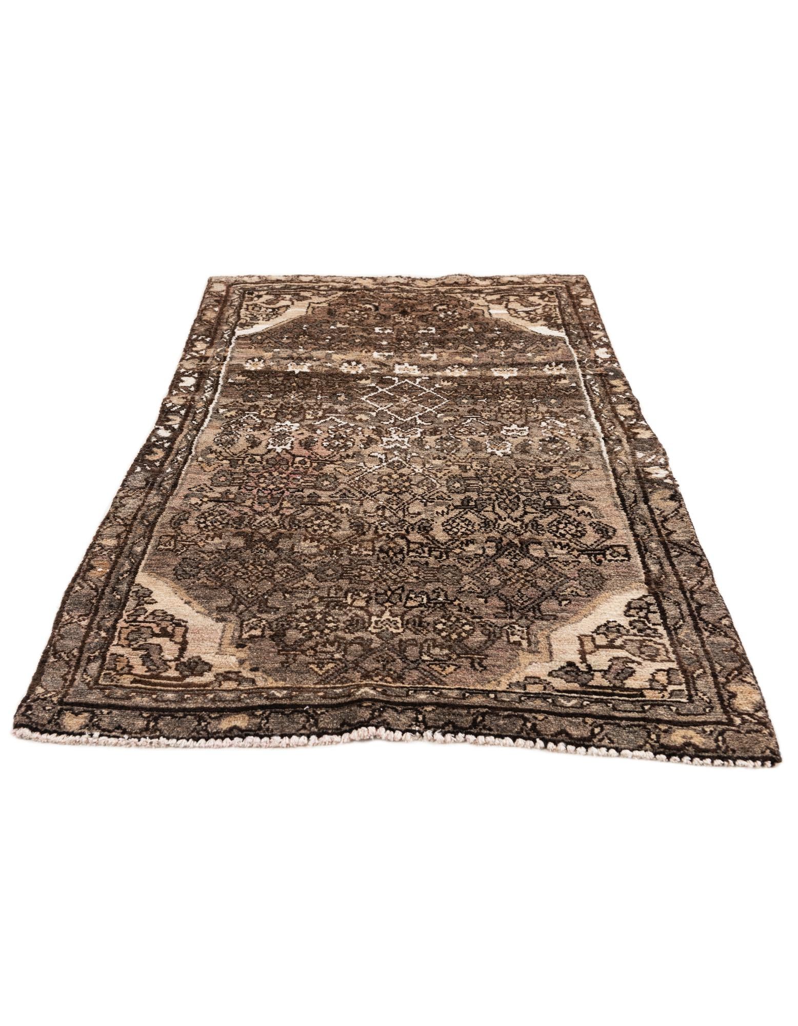 3' x 5' Hand Knotted Ultra Vintage Persian Wool Rug