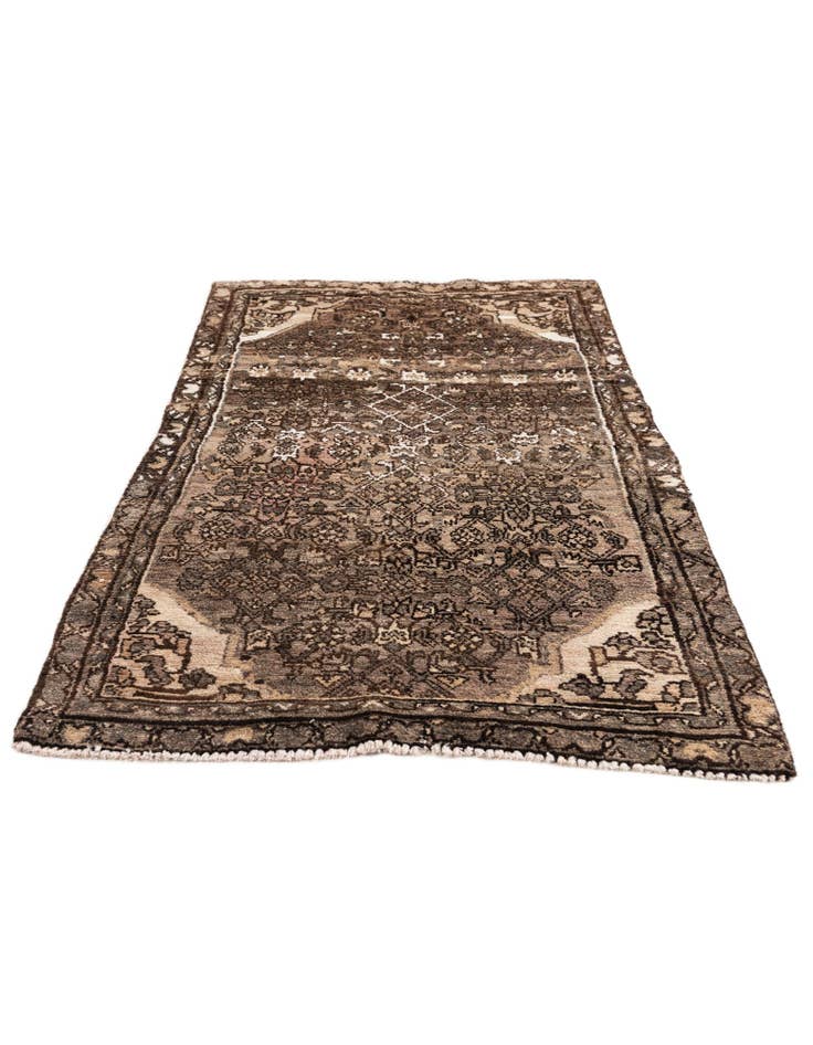 Detail image of 3' x 5' Hand Knotted Ultra Vintage Persian Wool Rug