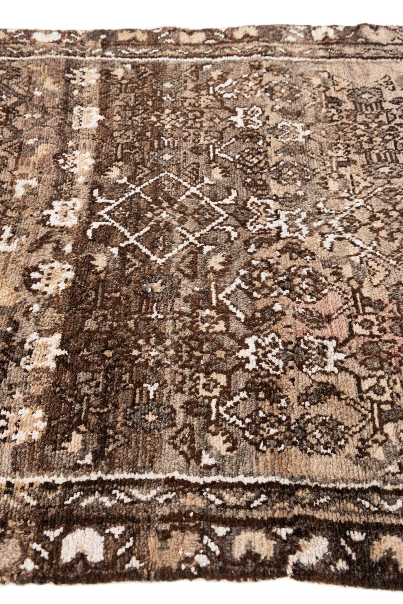 3' x 5' Hand Knotted Ultra Vintage Persian Wool Rug