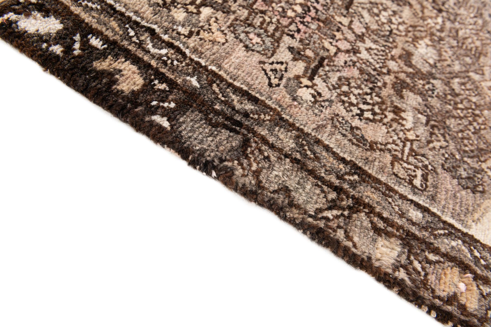 3' x 5' Hand Knotted Ultra Vintage Persian Wool Rug