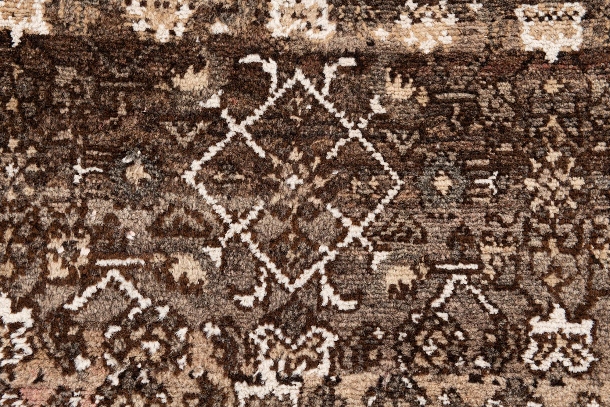 3' x 5' Hand Knotted Ultra Vintage Persian Wool Rug