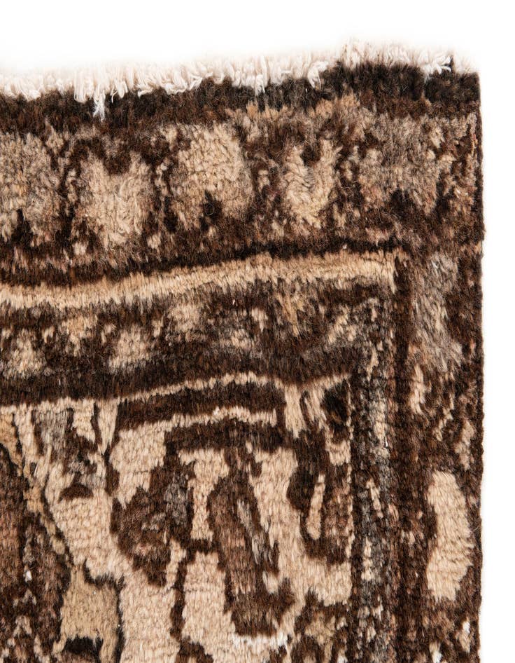 Detail image of 3' x 5'  Hand Knotted Ultra Vintage Persian Wool Rug