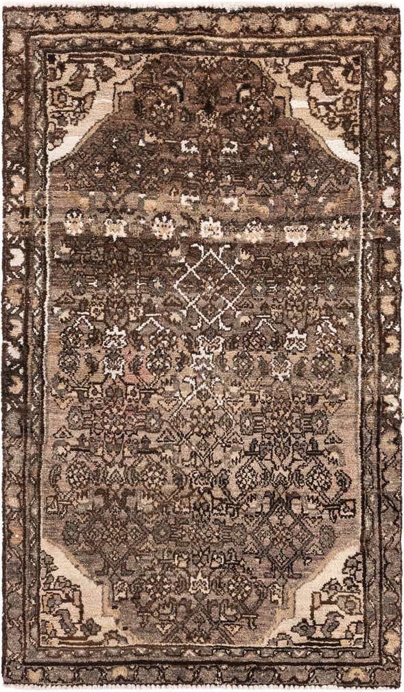 3' x 5' Hand Knotted Ultra Vintage Persian Wool Rug