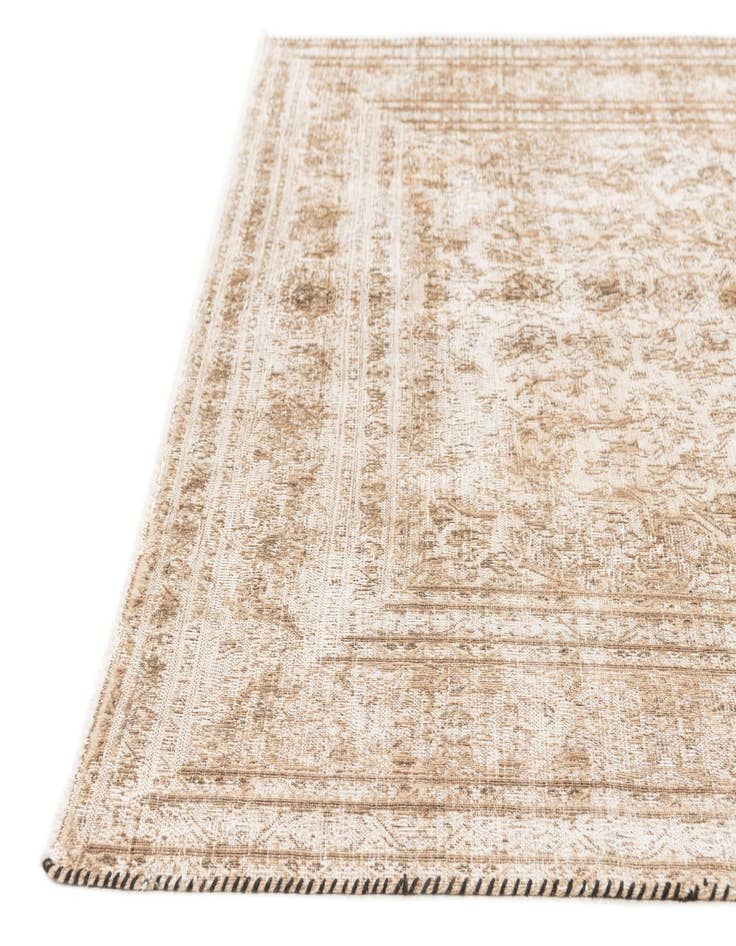 Detail image of 6' 3 x 9' 5  Hand Knotted Ultra Vintage Persian Wool Rug