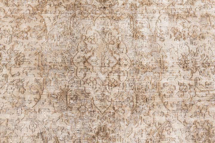 6' 3 x 9' 5 Hand Knotted Ultra Vintage Persian Wool Rug