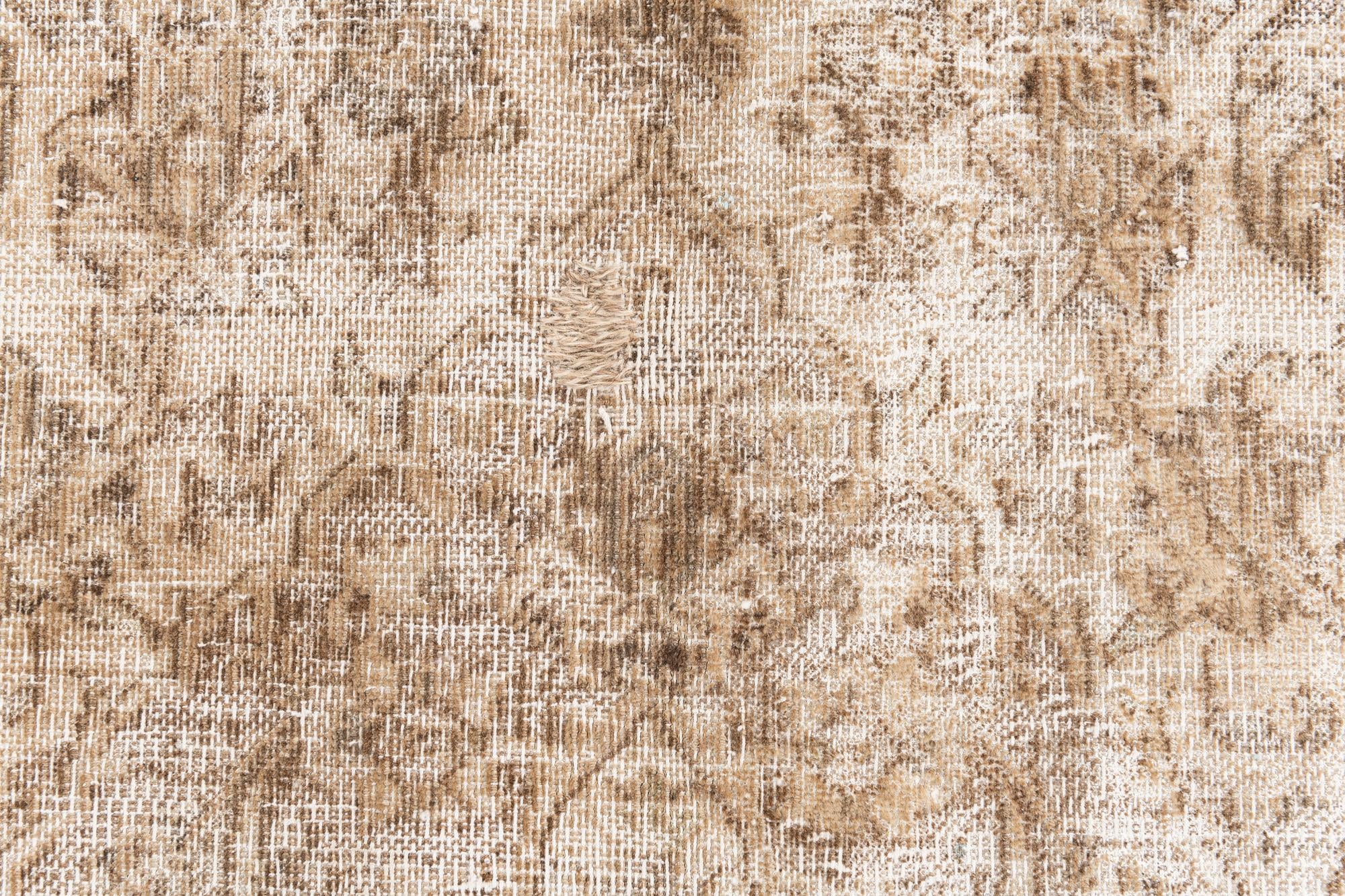 6' 3 x 9' 5 Hand Knotted Ultra Vintage Persian Wool Rug