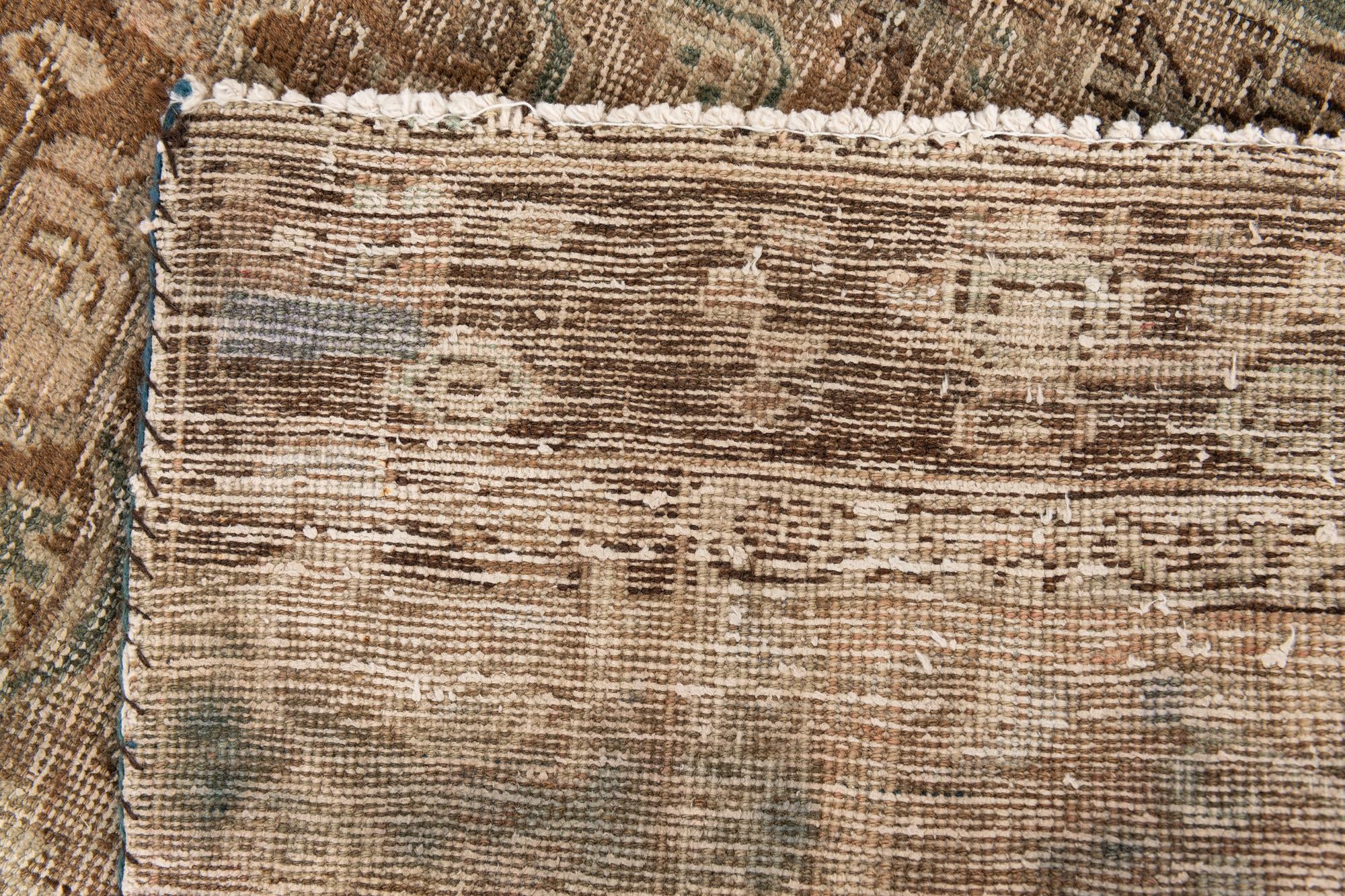 3' 9 x 6' 9 Hand Knotted Ultra Vintage Persian Wool Rug