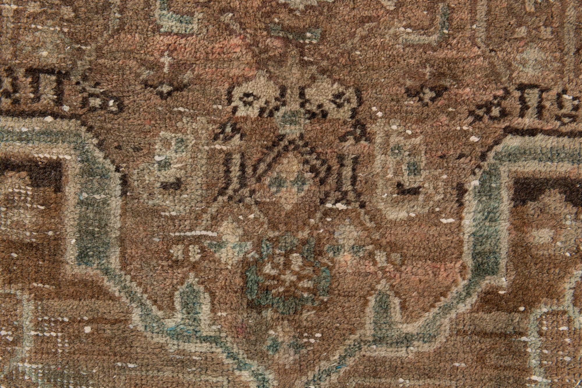 3' 9 x 6' 9 Hand Knotted Ultra Vintage Persian Wool Rug
