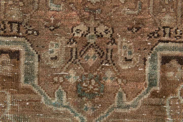 3' 9 x 6' 9 Hand Knotted Ultra Vintage Persian Wool Rug