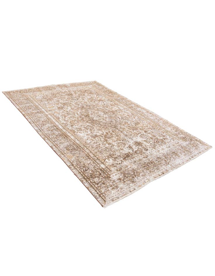 Detail image of 6' 2 x 8' 10 Hand Knotted Ultra Vintage Persian Wool Rug