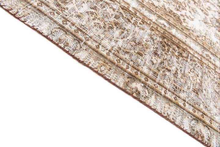 6' 2 x 8' 10 Hand Knotted Ultra Vintage Persian Wool Rug