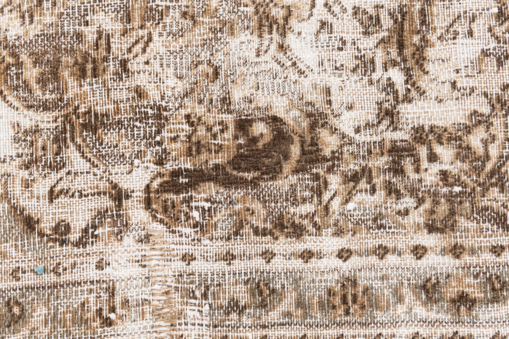 6' 2 x 8' 10 Hand Knotted Ultra Vintage Persian Wool Rug