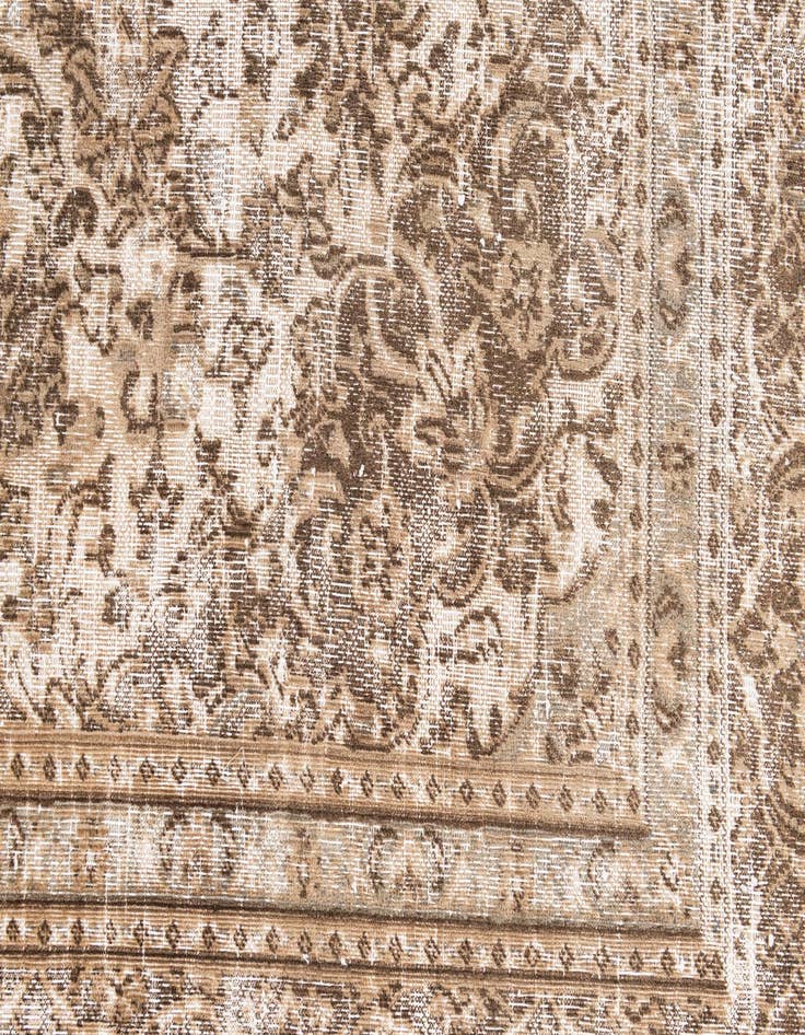 Detail image of 6' 2 x 8' 10  Hand Knotted Ultra Vintage Persian Wool Rug
