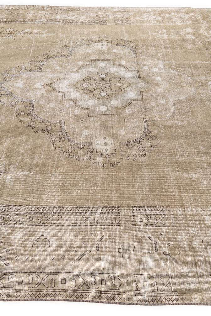 9' 9 x 12' 9 Hand Knotted Ultra Vintage Persian Wool Rug