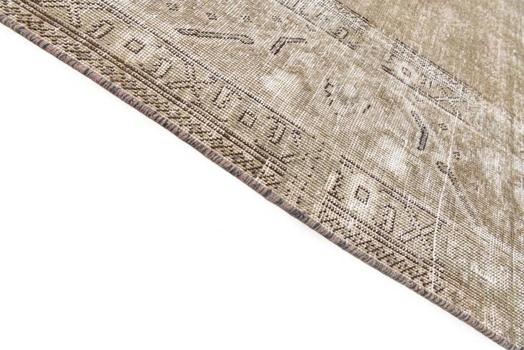 Detail image of 9' 9 x 12' 9 Hand Knotted Ultra Vintage Persian Wool Rug