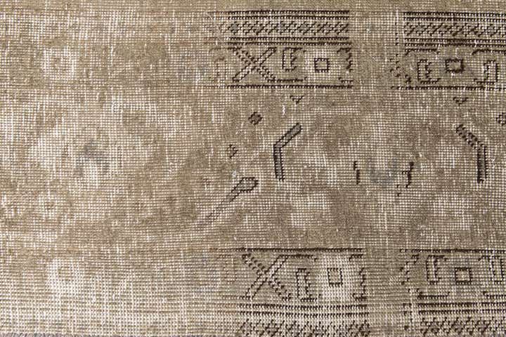 9' 9 x 12' 9 Hand Knotted Ultra Vintage Persian Wool Rug