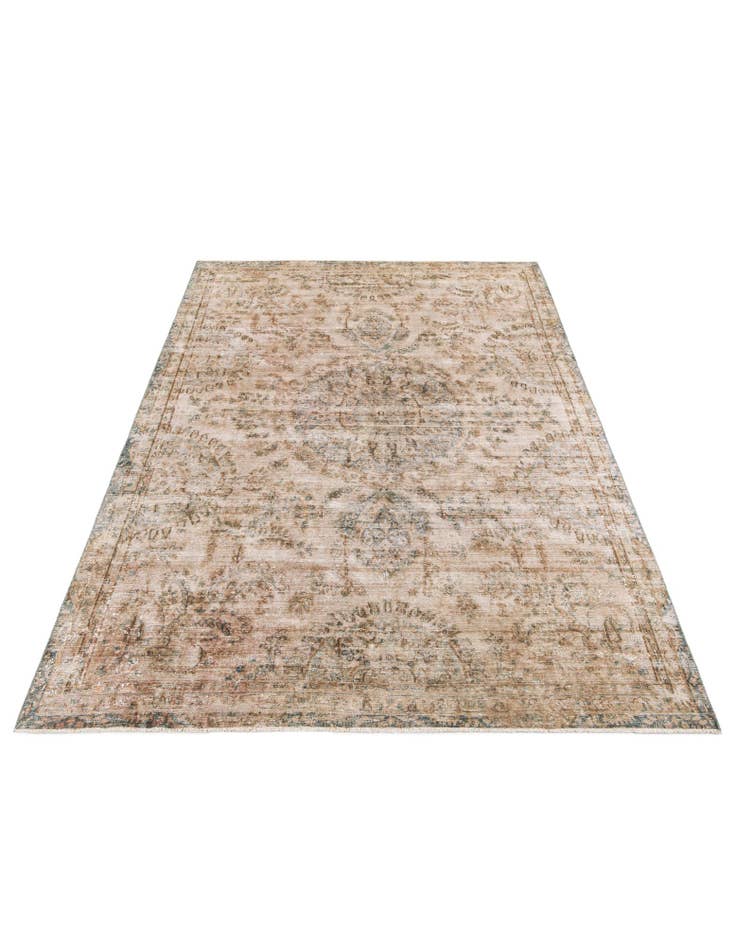 Detail image of 7' 9 x 11' 5 Hand Knotted Ultra Vintage Persian Wool Rug
