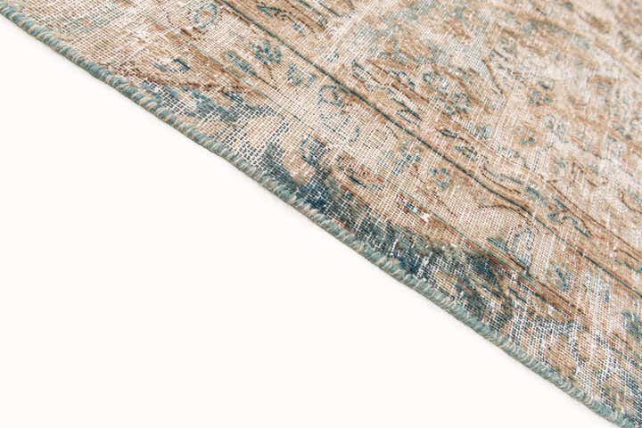 7' 9 x 11' 5 Hand Knotted Ultra Vintage Persian Wool Rug