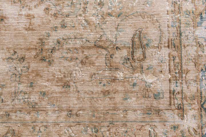 7' 9 x 11' 5 Hand Knotted Ultra Vintage Persian Wool Rug