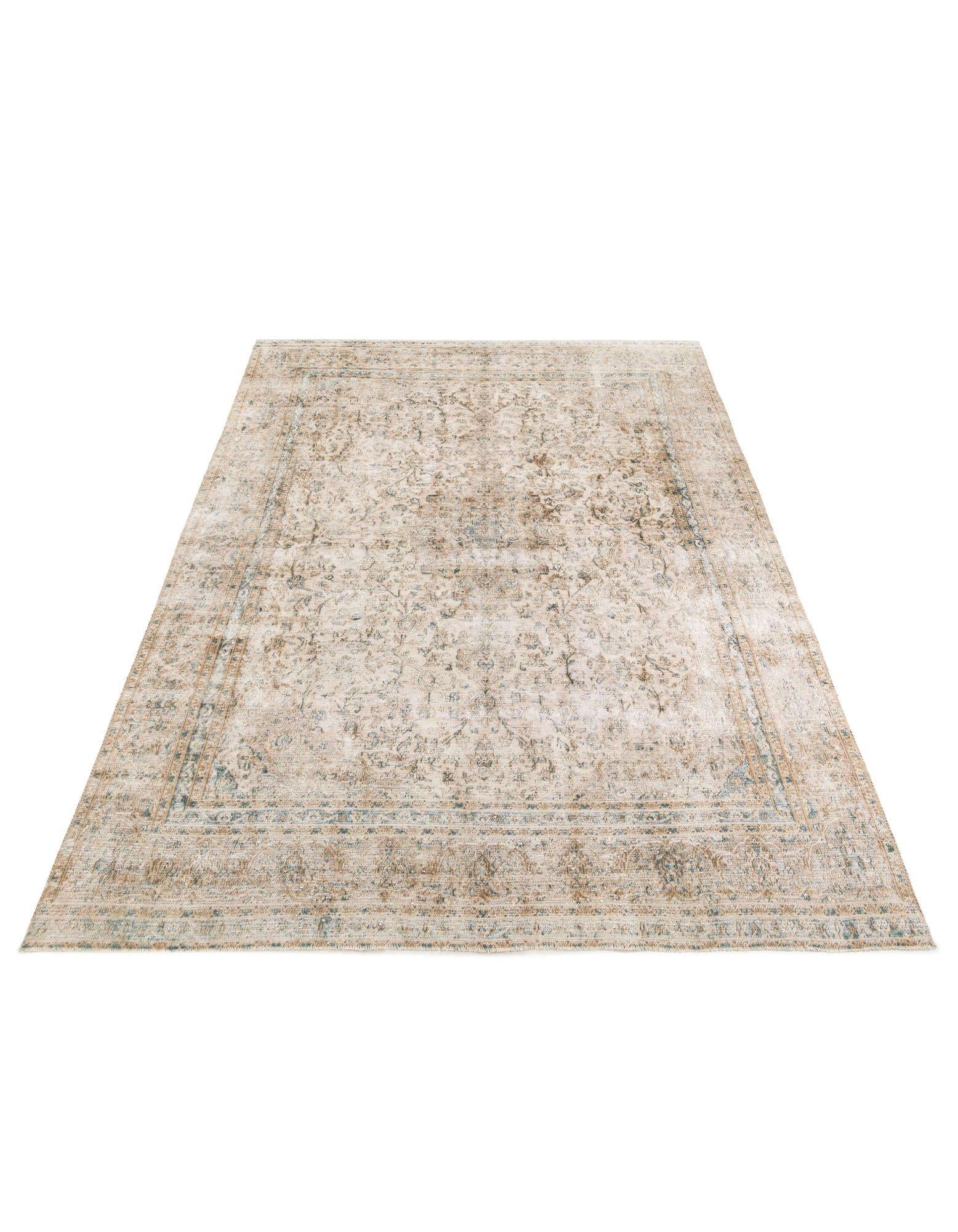 8' 7 x 12' 2 Hand Knotted Ultra Vintage Persian Wool Rug