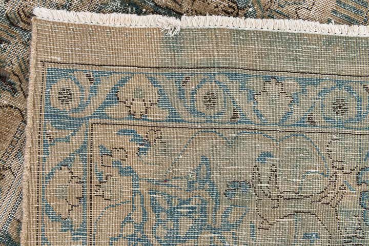 9' 1 x 11' 10 Hand Knotted Ultra Vintage Persian Wool Rug