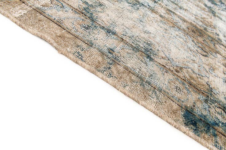 Detail image of 9' 1 x 11' 10 Hand Knotted Ultra Vintage Persian Wool Rug