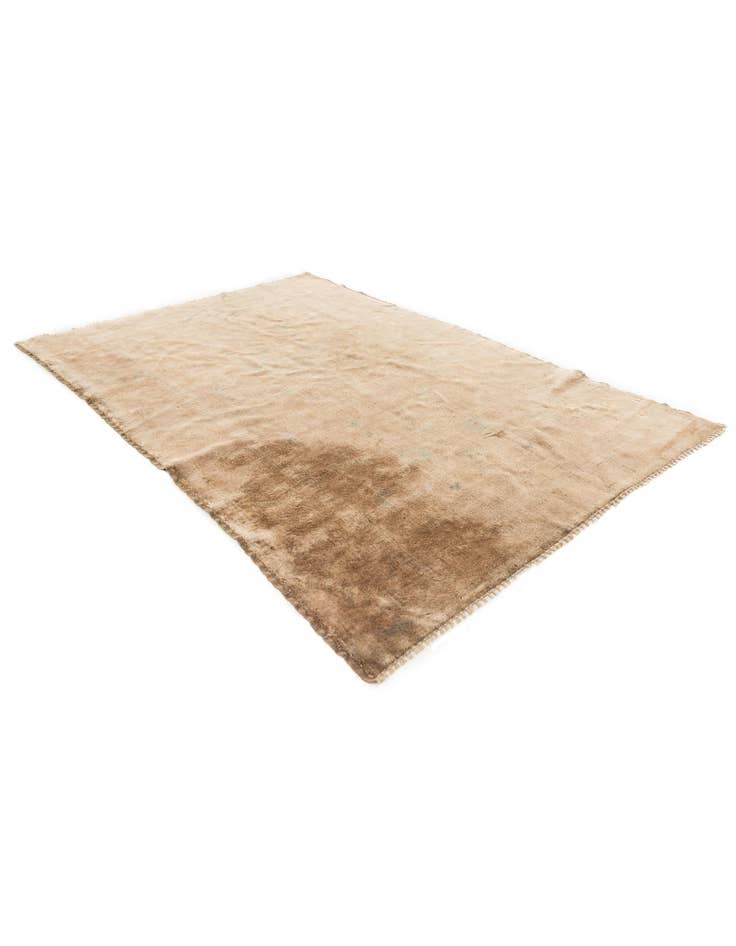 Detail image of 3' 5 x 4' 10  Hand Knotted Ultra Vintage Persian Wool Rug