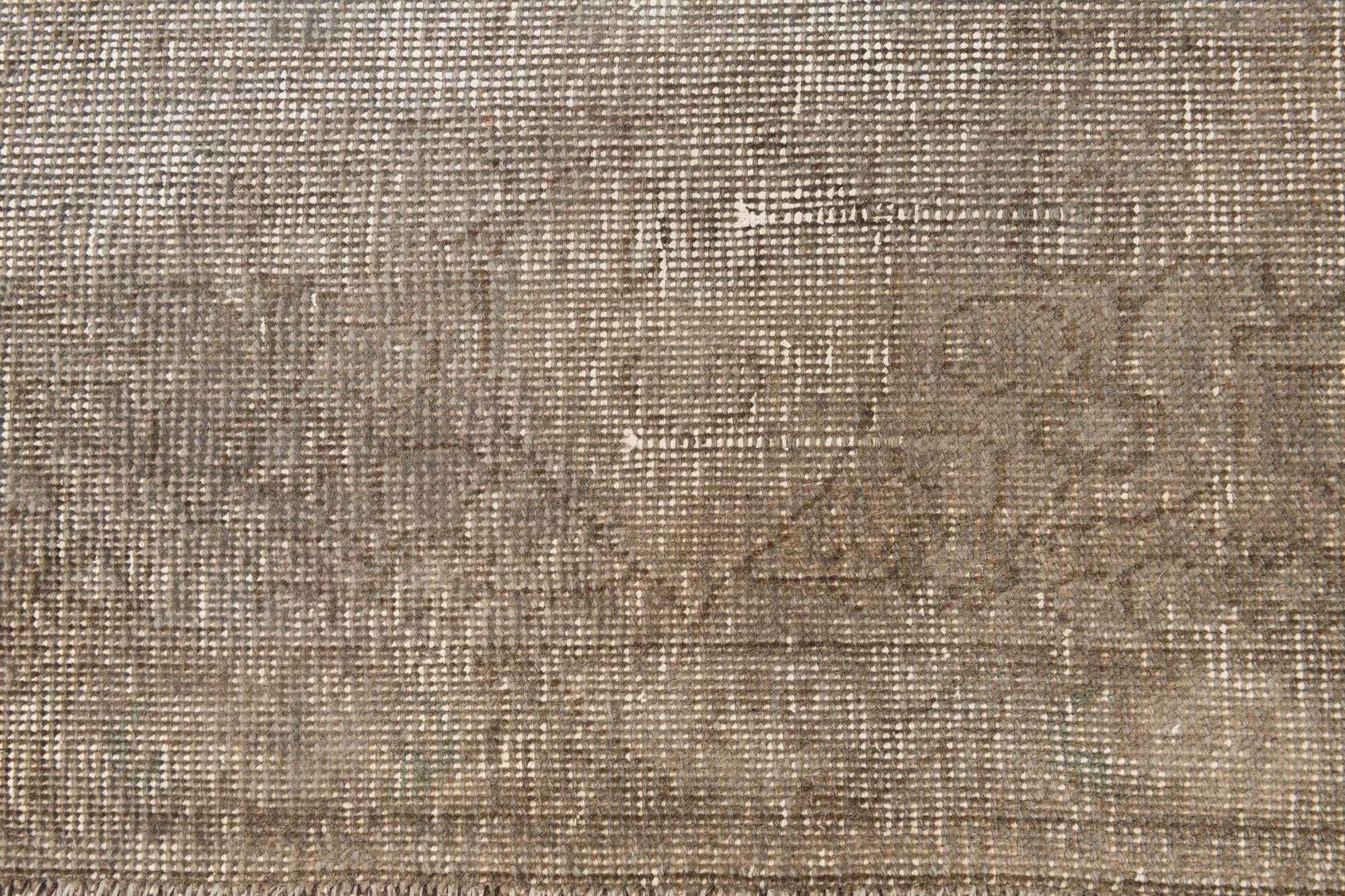 9' 2 x 12' 2 Hand Knotted Ultra Vintage Persian Wool Rug