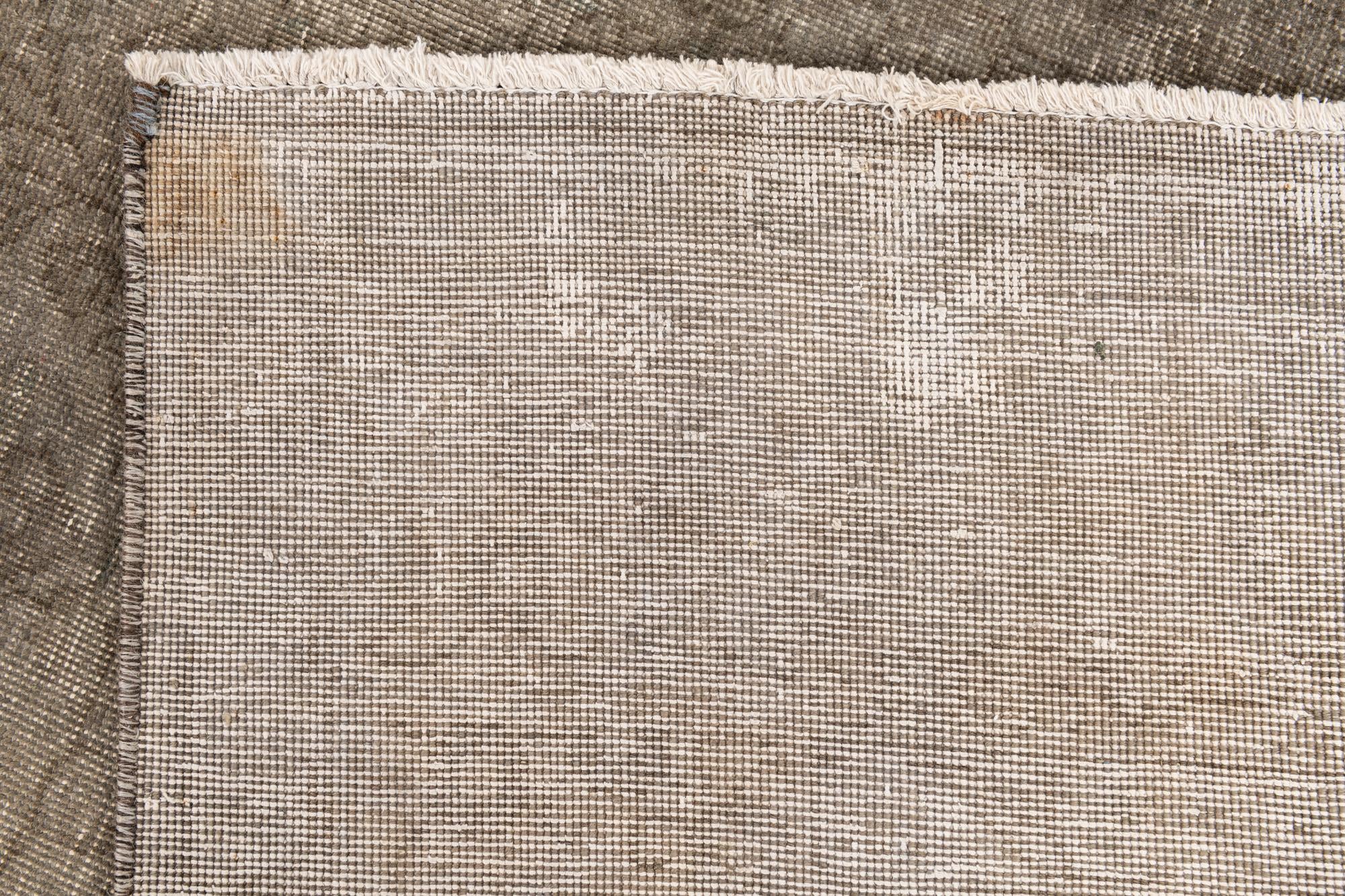 9' 2 x 12' 2 Hand Knotted Ultra Vintage Persian Wool Rug