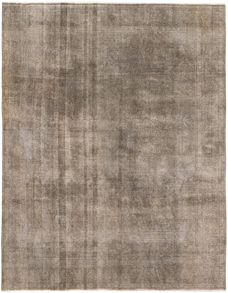 Detail image of 9' 2 x 12' 2 Hand Knotted Ultra Vintage Persian Wool Rug