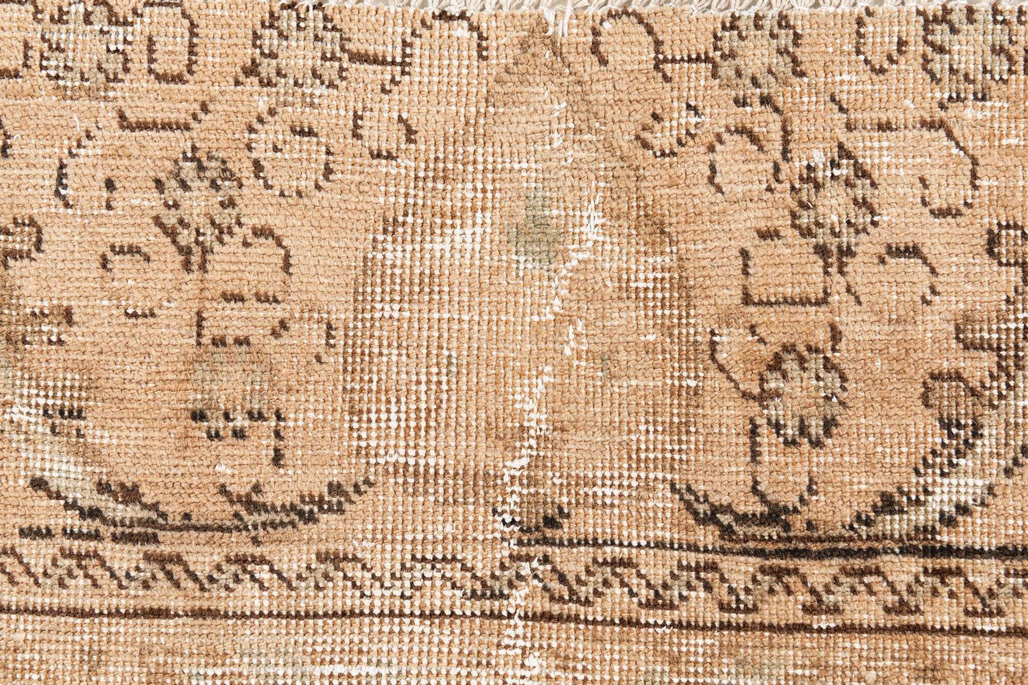8' 10 x 12' 4 Hand Knotted Ultra Vintage Persian Wool Rug