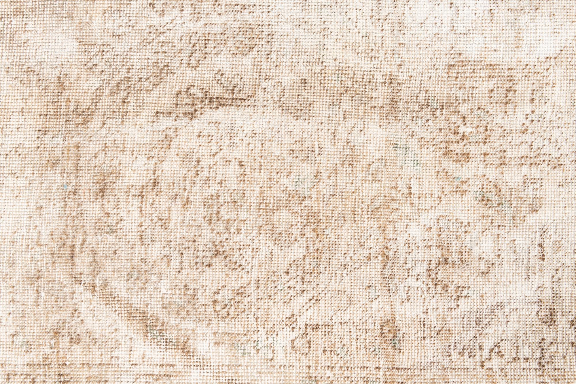 5' 3 x 8' 5 Hand Knotted Ultra Vintage Persian Wool Rug
