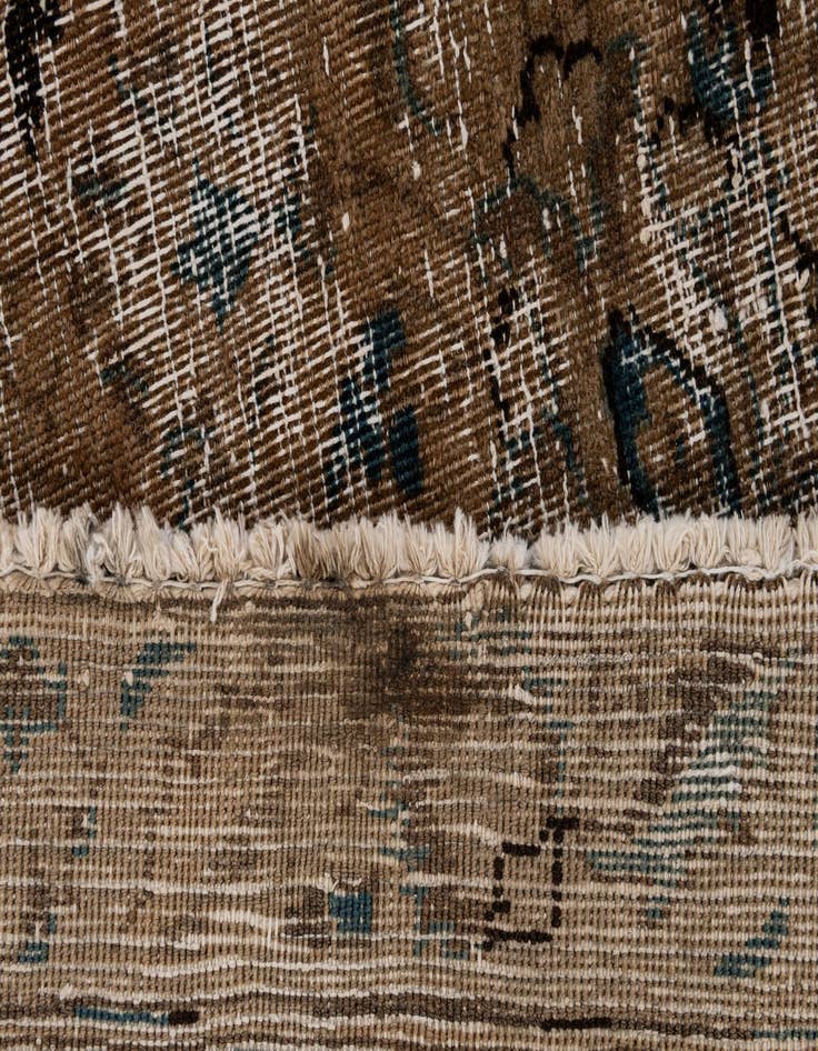 Detail image of 9' 2 x 15' 3  Hand Knotted Ultra Vintage Persian Wool Rug