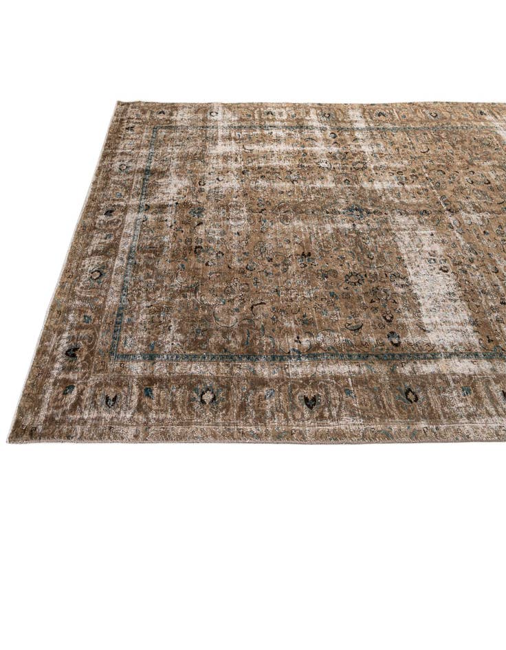 Detail image of 9' 2 x 15' 3  Hand Knotted Ultra Vintage Persian Wool Rug