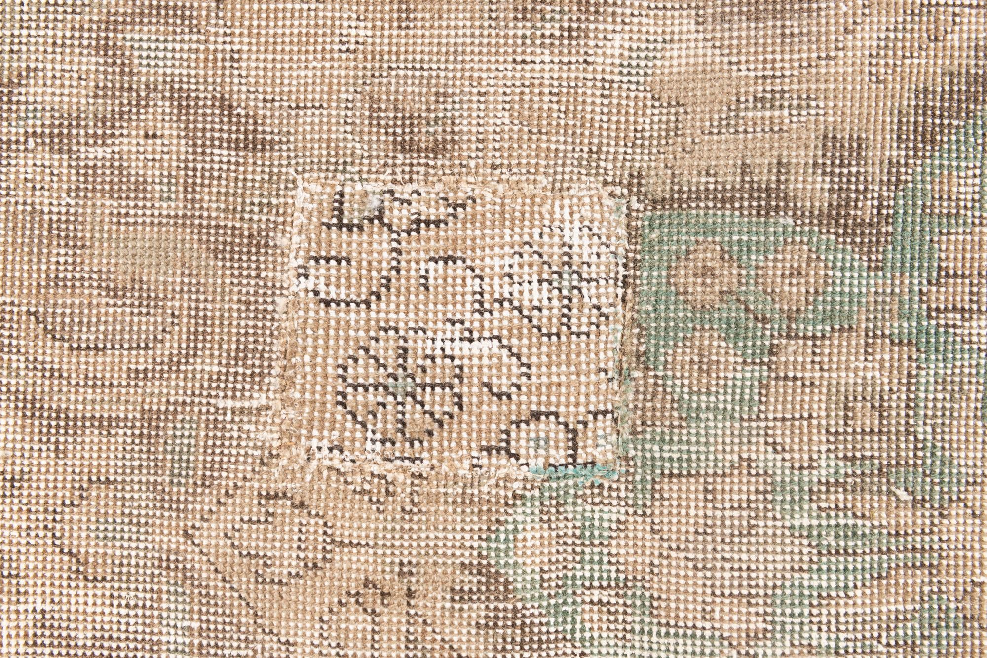 7' 10 x 11' 1 Hand Knotted Ultra Vintage Persian Wool Rug