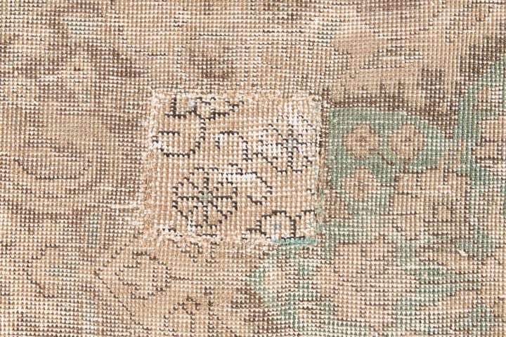 7' 10 x 11' 1 Hand Knotted Ultra Vintage Persian Wool Rug