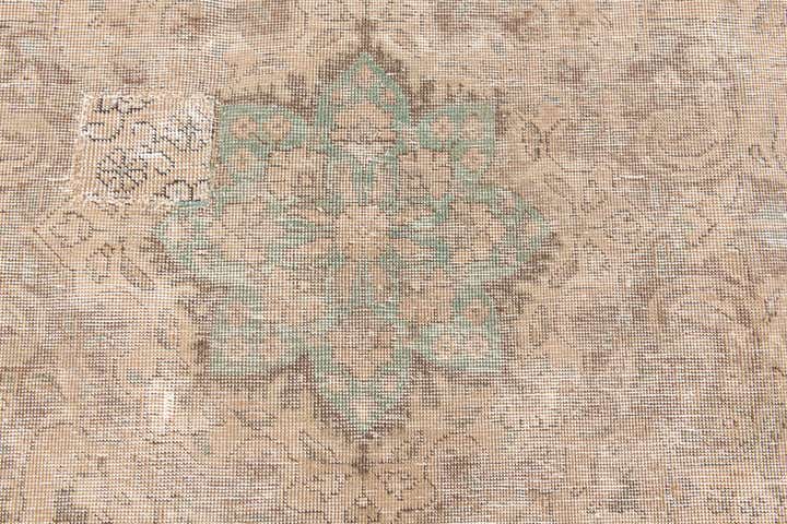 7' 10 x 11' 1 Hand Knotted Ultra Vintage Persian Wool Rug