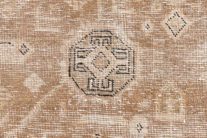 9' 2 x 12' Hand Knotted Ultra Vintage Persian Wool Rug