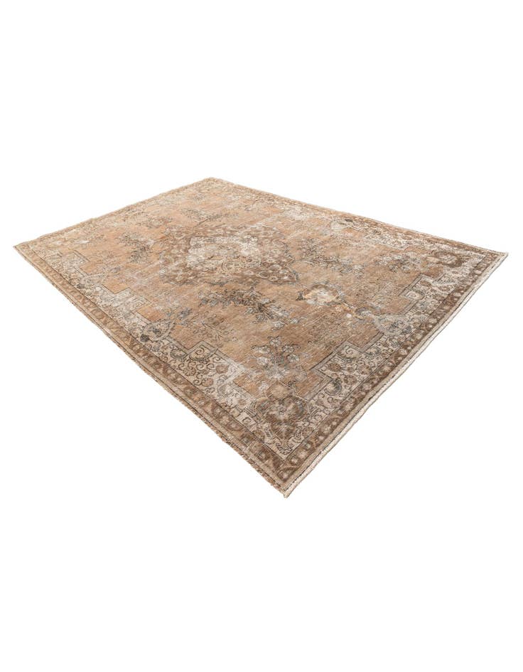 Detail image of 7' 9 x 11' 3 Hand Knotted Ultra Vintage Persian Wool Rug